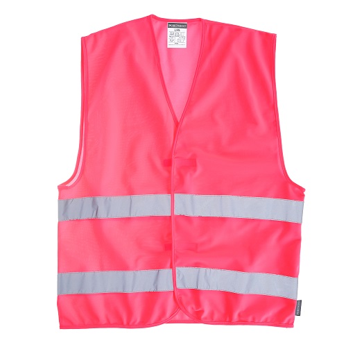 Portwest Hi-Vis Iona Vest F474 Pink S/M