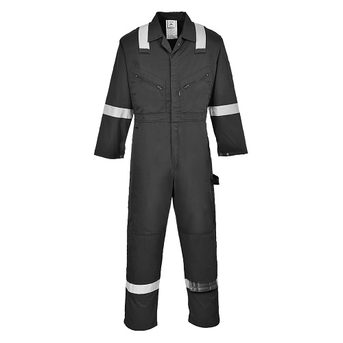 Portwest Iona Coverall F813 Black Medium