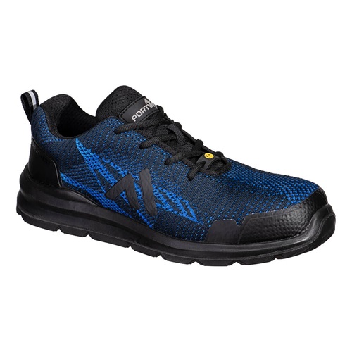 Portwest FC32 Composite Textile Trainer S1PS ESD SR FO Navy / Royal Size 10.5