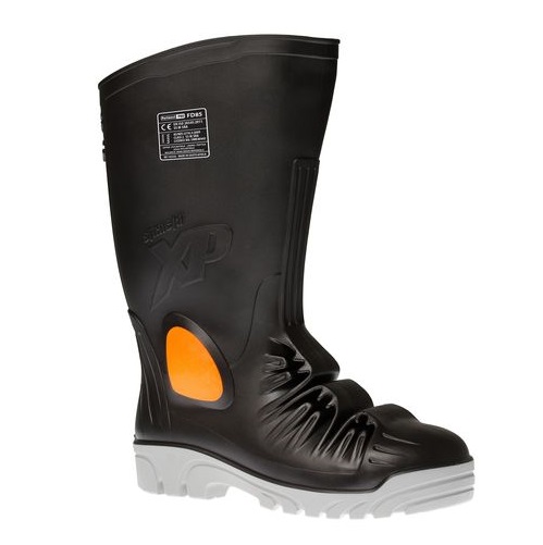 Portwest FD85 Portwest Mettamax Safety Wellington Black Size 4