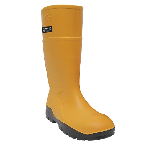 Portwest FD95 PU Safety Wellington S5 CI FO Yellow Size 6