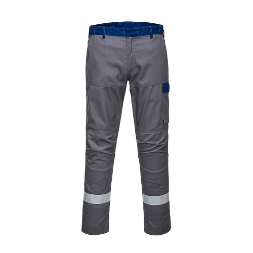 Portwest FR06 Bizflame Ultra TwoTone Trousers Grey / Royal 38"