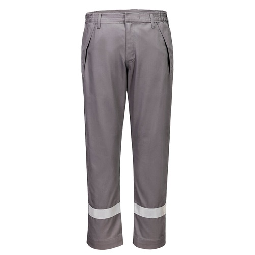 Portwest FR417 Bizflame Work+ FR Trousers Grey 34