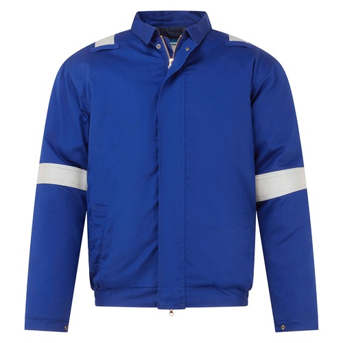 Portwest FR731 Bizflame Work+ FR Insulated Bomber Jacket Royal Blue Large