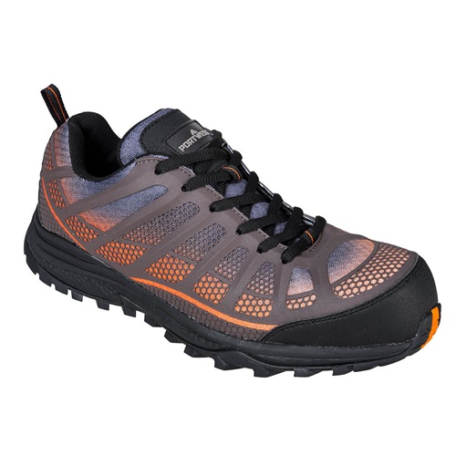 Portwest FT36 Composite Spey Trainer S1PS FO SR Orange / Black Size 8