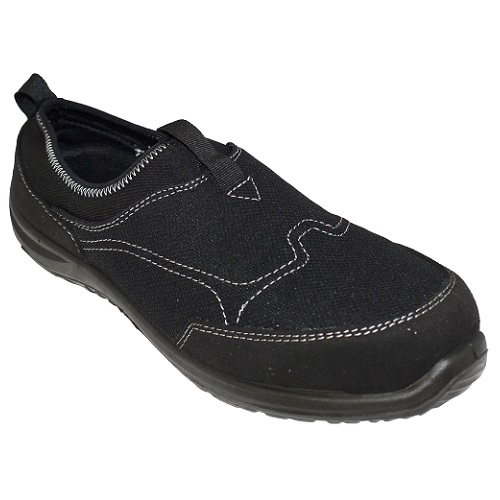 Portwest FT54 Steelite Tegid Slip On Trainer S1P Black Size 2.5