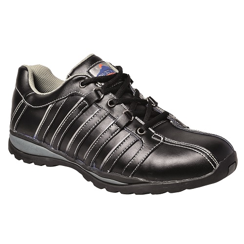 Portwest FW33 Steelite Arx Safety Trainer S1P Black Size 3