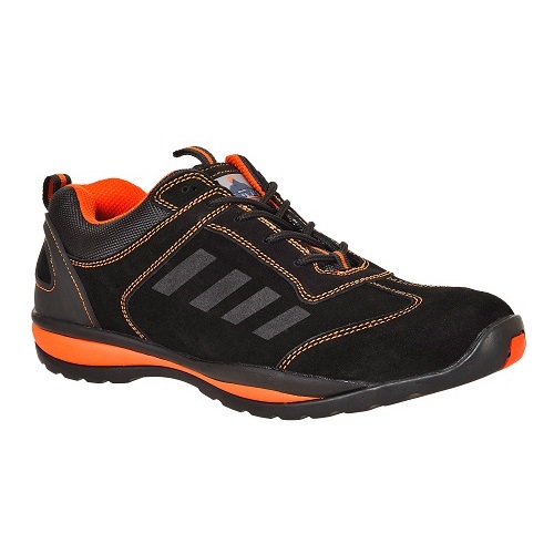 FW34 Steelite Lusum Safety Trainer S1P HRO Black / Orange Size 5