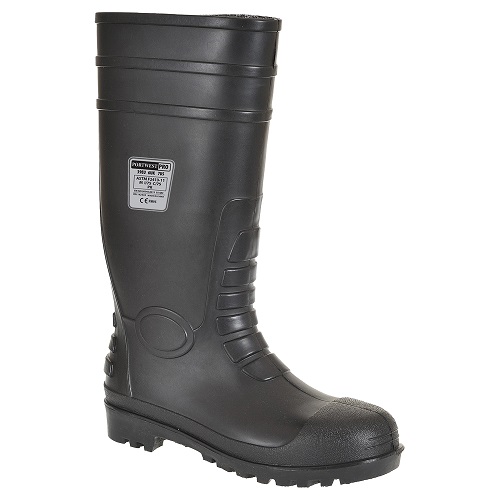 Portwest FW95 Total Safety Wellington S5 Black Size 3