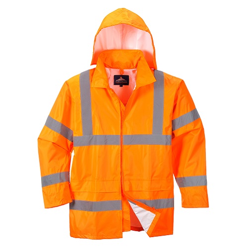 Portwest Hi-Vis Rain Jacket H440 Orange S