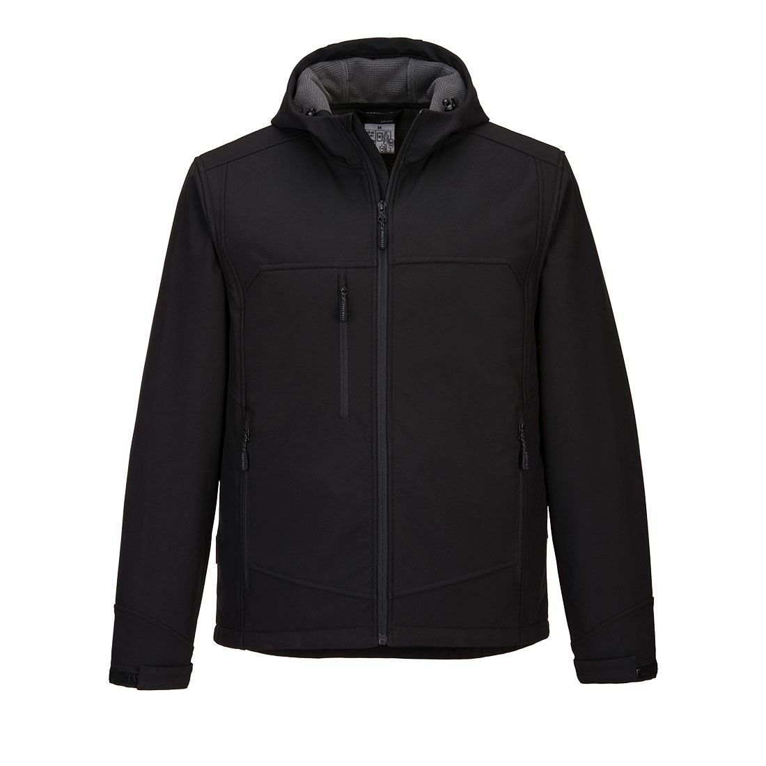 Portwest KX362 KX3 Hooded Softshell (3L) Black Medium