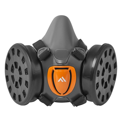 Portwest P422 TPR Half Mask Kit (with P3 filters) Grey S/M