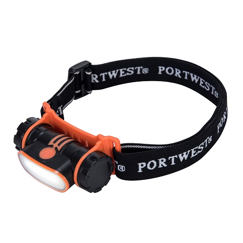 Portwest PA70 USB Rechargeable LED Head Light