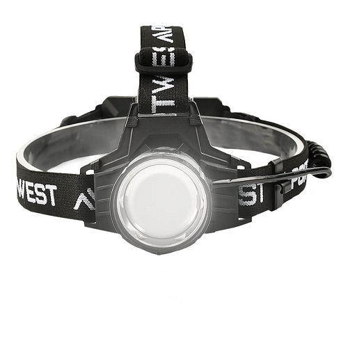 Portwest PA81 High Power Focusing Head Light Black