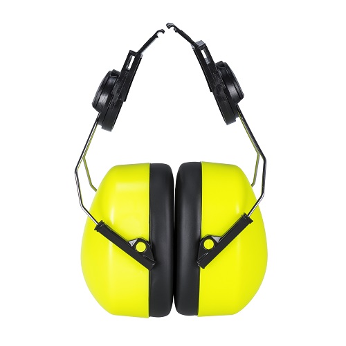 Portwest PS47 Endurance Hi Vis Clip-On Ear Protector Yellow