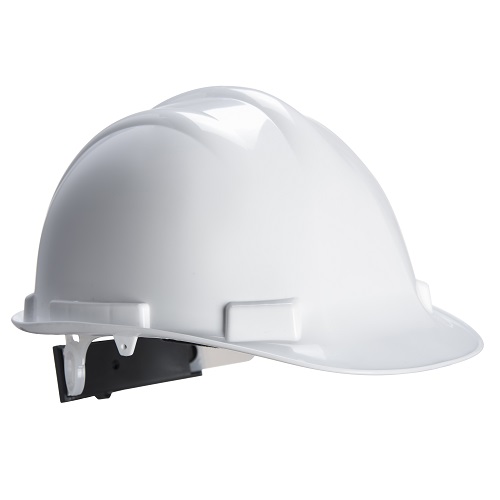Portwest PS57 Expertbase Wheel Safety Helmet White