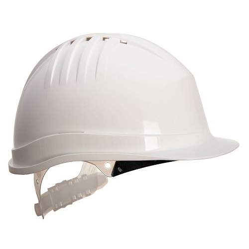 Portwest PS60 Expertline Safety Helmet Slip Ratchet White