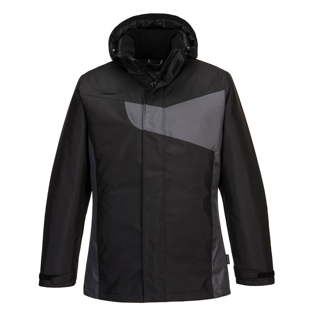 Portwest PW260 PW2 Winter Jacket Black / Zoom Grey Large