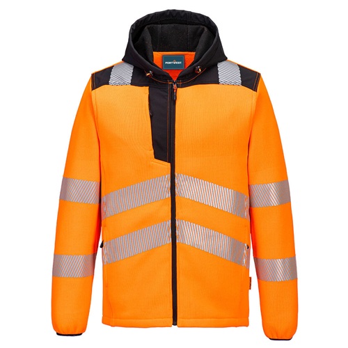 Portwest PW335 PW3 Hi-Vis Technical Fleece Orange / Black Large