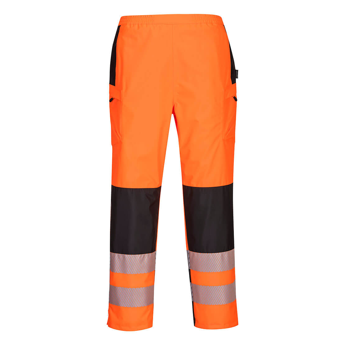 Portwest PW386 PW3 Hi-Vis Women's Rain TrouserOrange / Black Small