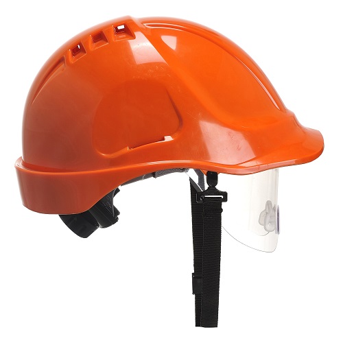 Portwest PW55 Endurance VisorHelmet Orange