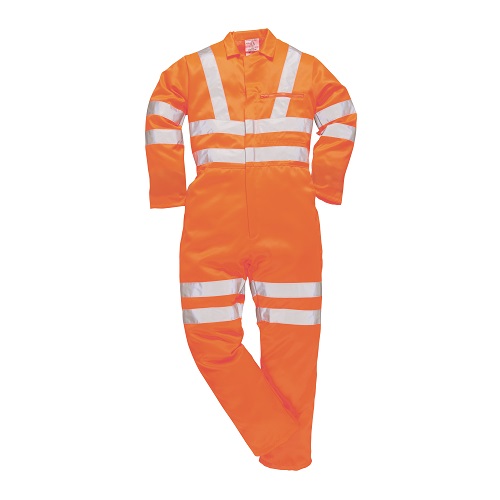 Portwest Hi-Vis Poly-cotton Coverall RIS RT42 Orange S