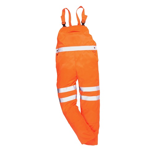 Portwest Hi-Vis Bib and Brace RIS RT43 Orange S