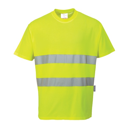 Portwest Cotton Comfort T-shirt S172 Yellow XS