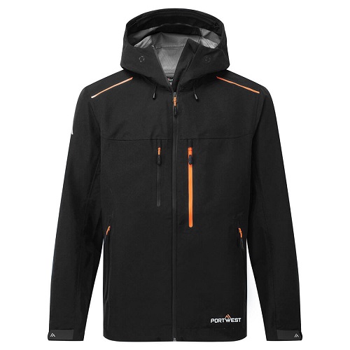 Portwest S385 Shell Jacket Black Large