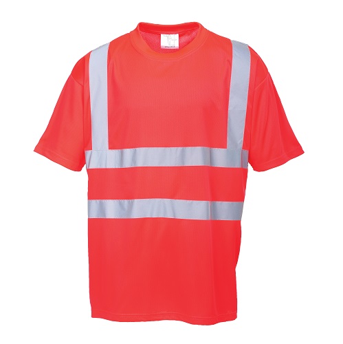 Portwest Hi-Vis T-Shirt S478 Red L