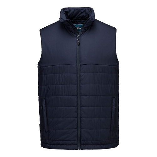 Portwest S606 Professional Insulated Baffle Gilet Navy Small