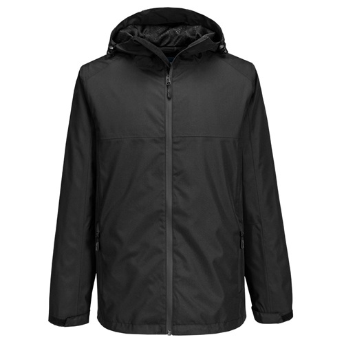 Portwest S610 Professional Rain Jacket Black Medium