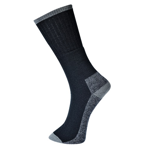 Portwest SK33 Work Socks Black 39-43 3 Pairs per Pack