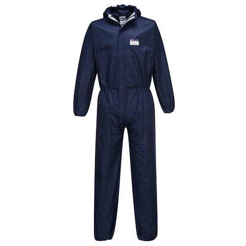 Portwest Biztex SMS Coverall Blue Medium