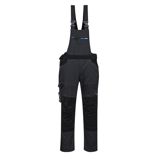 Portwest T704 WX3 Bib and Brace Metal Grey Small