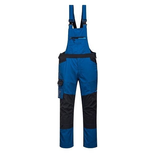 Portwest T704 WX3 Bib and Brace Persian Blue Small