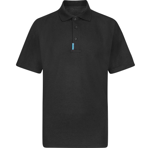 Portwest T720 WX3 Polo Shirt Black Small