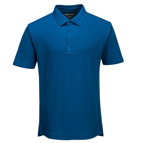 Portwest T720 WX3 Polo Shirt Persian Blue Small
