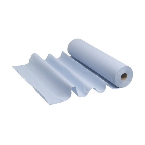 10" Hygiene Rolls 3 Ply Blue 24 Rolls x 90 Sheets