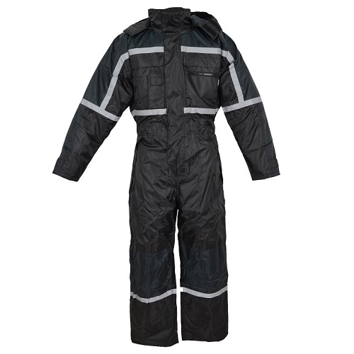 Ocean Padded Coverall Quilted Polyester Lining Navy L - Clearance