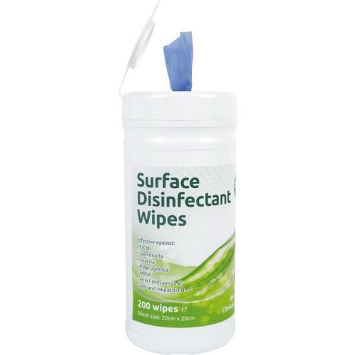 Surface Disinfectant Tub Wipes 200's
