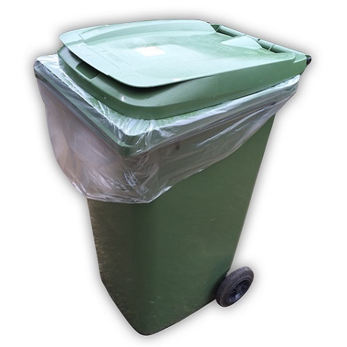 Wheelie Bin Liners 30 x 45 x 54" Light Duty 100's