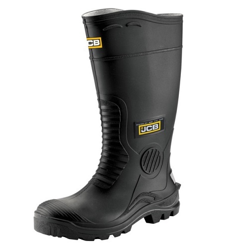 JCB Hydromaster/B Wide Fit Wellington Black Size 5