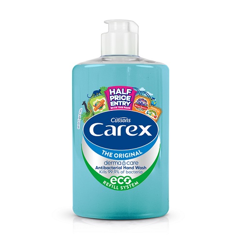 Carex Hand Wash Original Anti Bactericidal 250 ml Squeezy Bottle