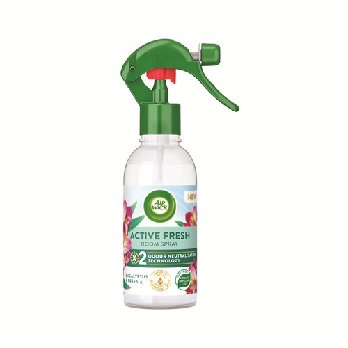 Airwick Odour Neutralising Air Freshener Pack of 2 x 237 ml Rainy Eucalyptus and Freesia