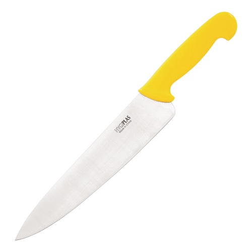 Hygiplas Chefs Knife Yellow 25.5 cm Yellow