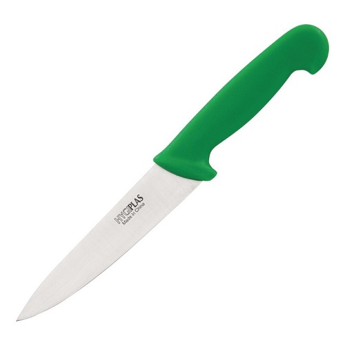 Hygiplas Chefs Knife Green 16 cm