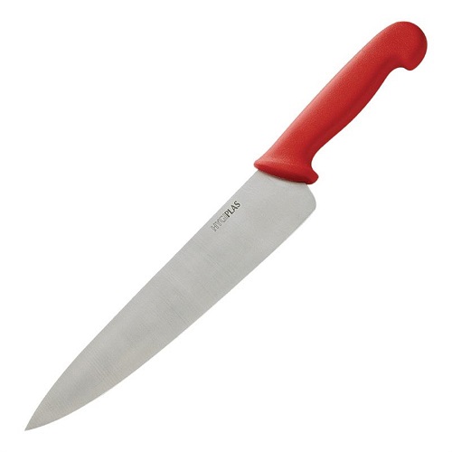 Hygiplas Chefs Knife Red 25.5 cm
