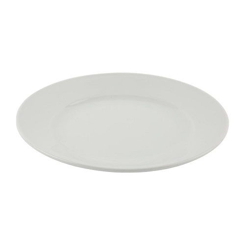Athena Hotelware Wide Rimmed Plates 228mm 9" - Pack of 12
