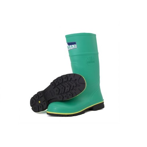 Hazmax Anti-Static Wellington Boots Green Size 3